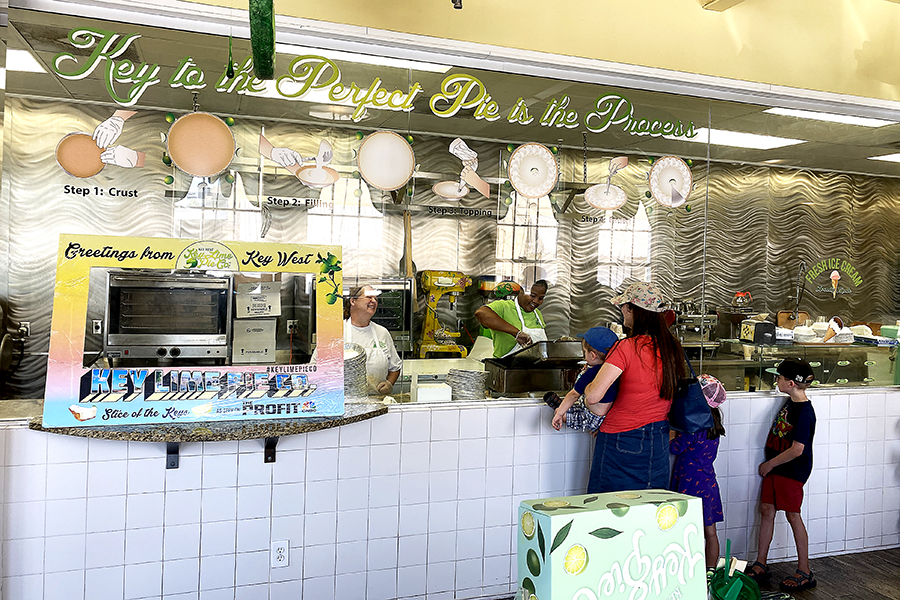 Trip to Key West, Key Lime Pie Co