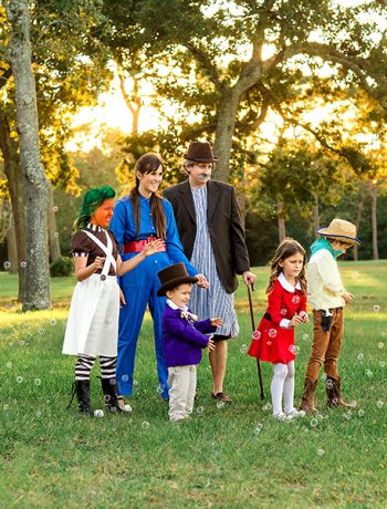 Willy Wonka Family Costumes