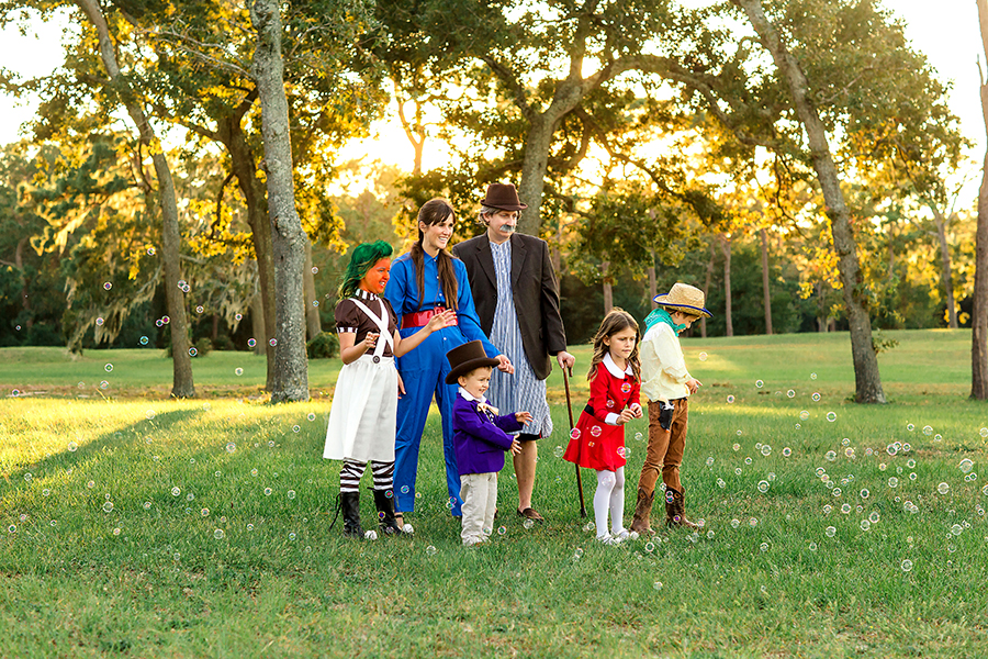 Willy Wonka Family Costumes