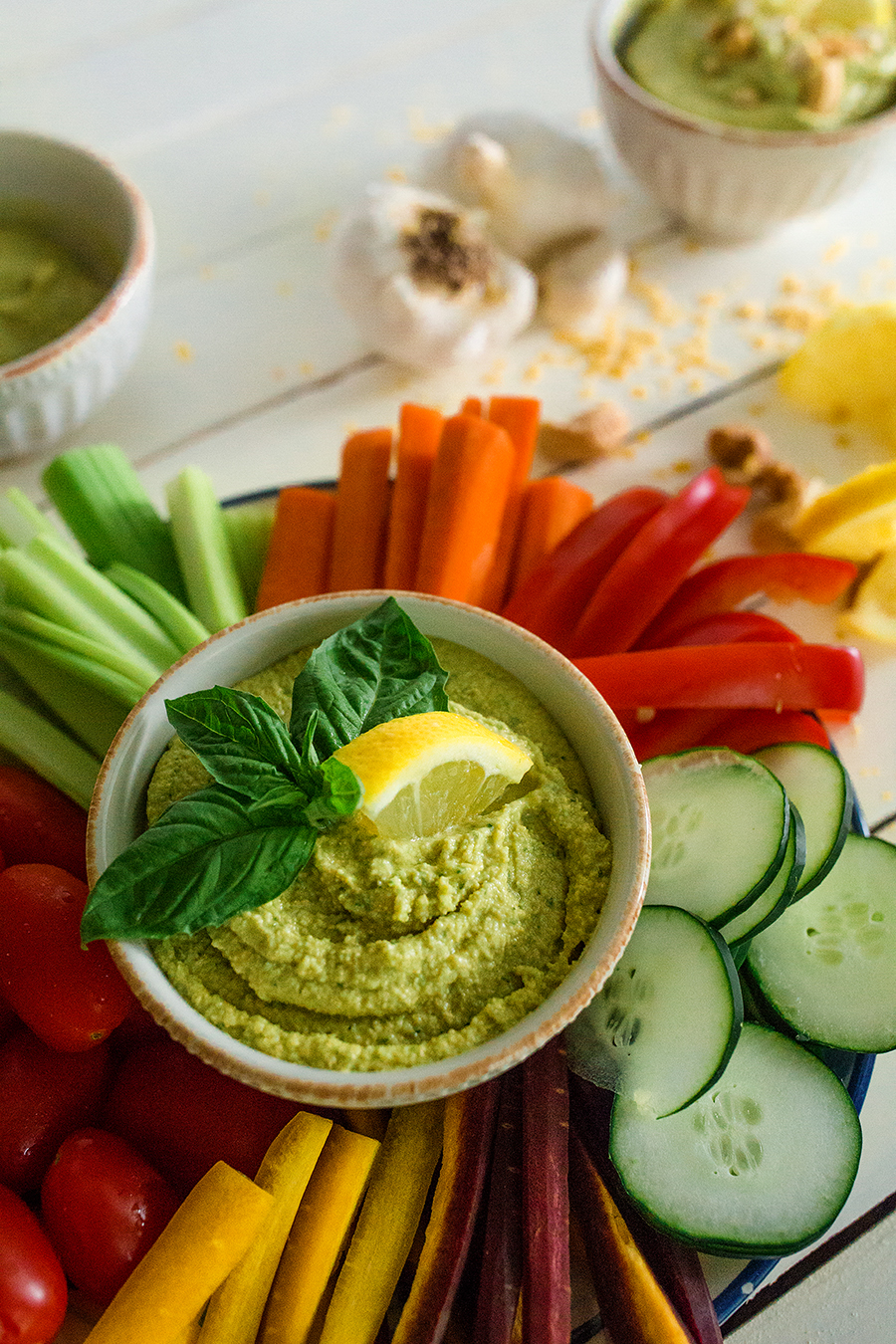 Lemon Basil Cashew Cheese