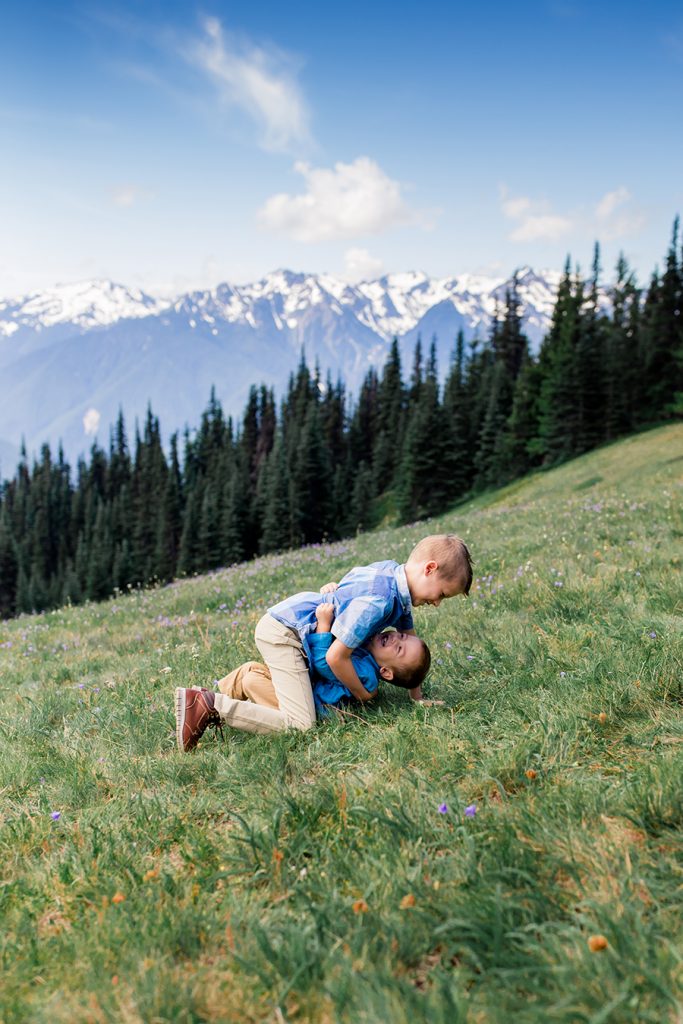 Family Photos Hurricane Ridge