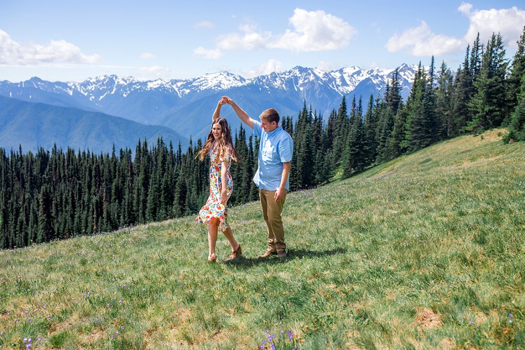 Couple Photography Hurricane Ridge