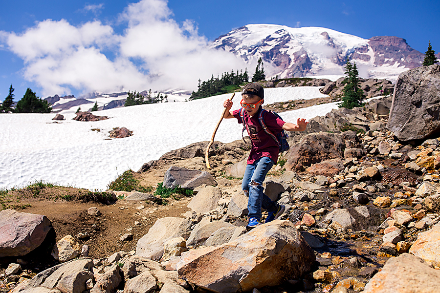 Hiking with Kids in Mount Rainier National Park