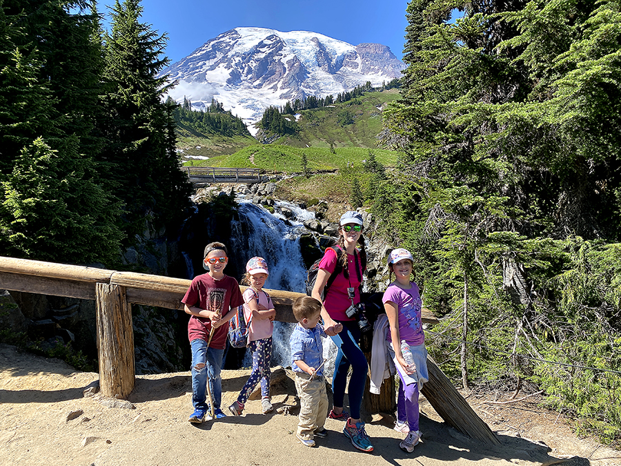 Hiking with Kids in Mount Rainier National Park