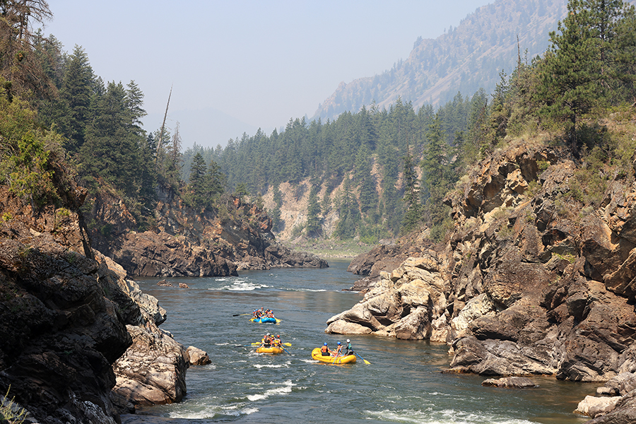 White Water River Rafting Missoula