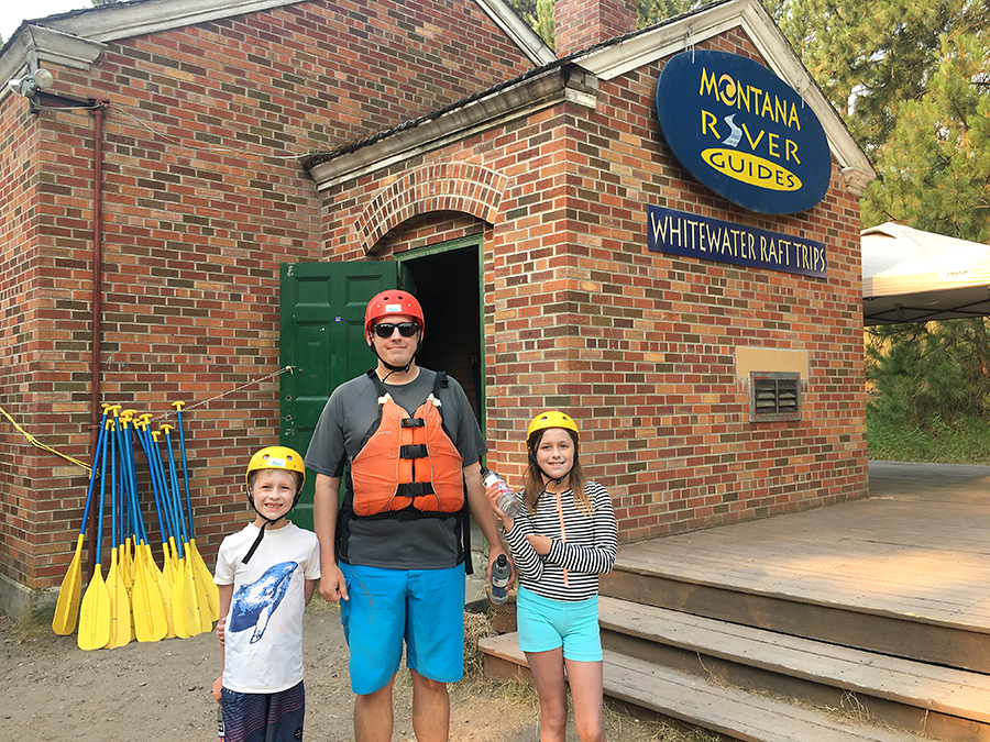 White Water Rafting Missoula. White Water Rafting with kids.