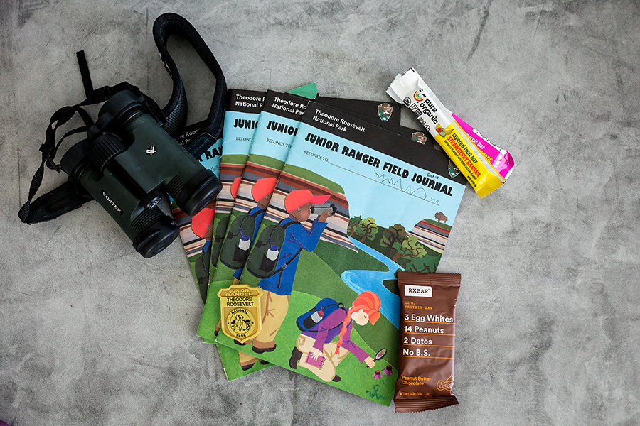 Junior Ranger Booklets from Theodore Roosevelt National Park