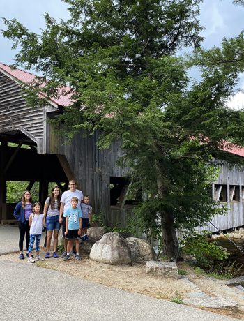 Covered Bridges New England. White Mountains New Hampshire