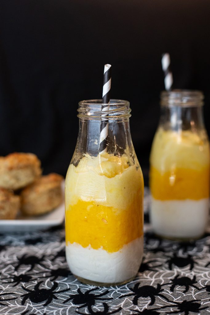 Coconut, Mango, Pineapple Smoothie