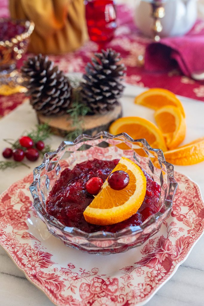 Spiced Cranberry Sauce