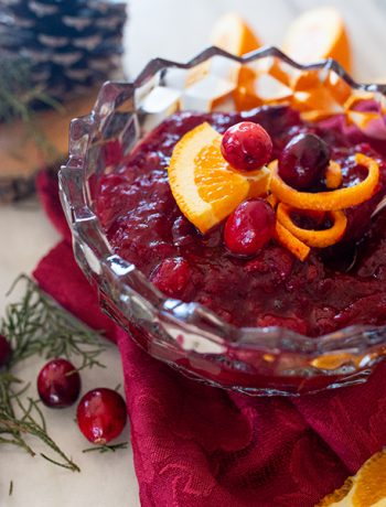 Spiced Cranberry Sauce