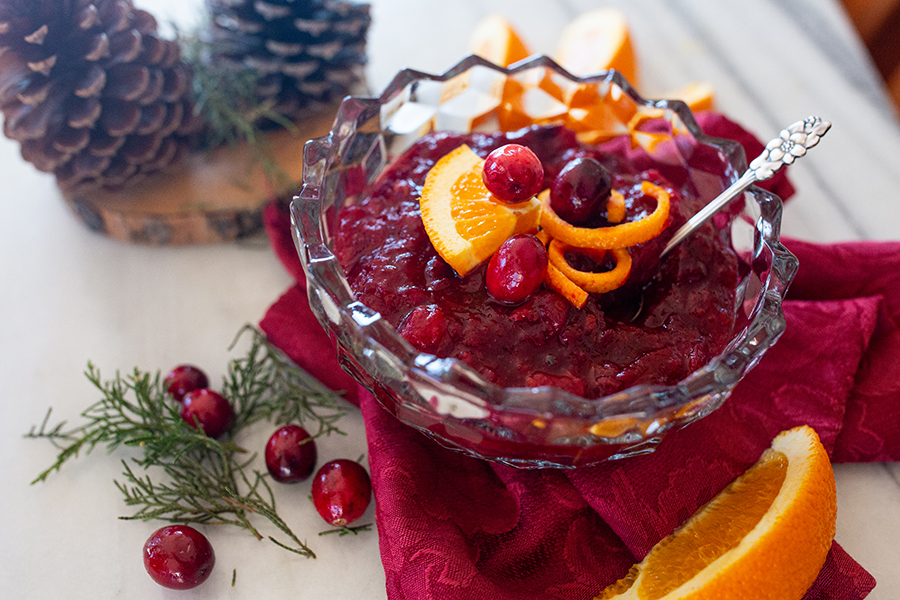 Spiced Cranberry Sauce